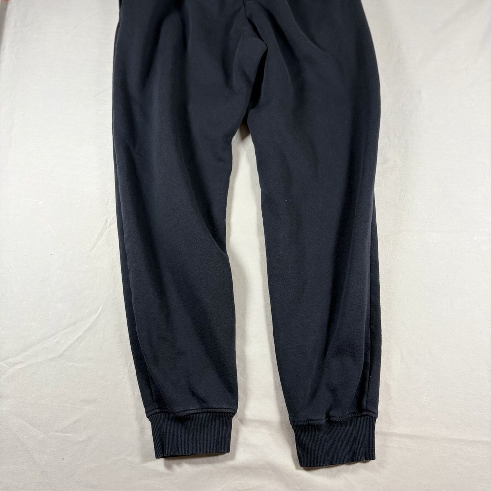 Under Armour Fleece Jogger Sweatpants Mens M Black Graphic Logo Athletic Pants - Picture 8 of 14